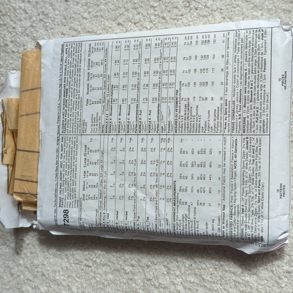 4 sewing patterns - Picture 7 of 9